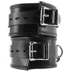Rouge Group Ltd Rouge Padded Leather Wrist Cuffs Bondage