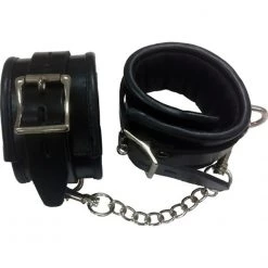 Rouge Group Ltd Rouge Padded Leather Wrist Cuffs Bondage