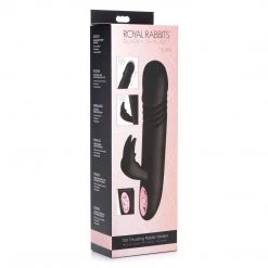 Xr LLC Royal Rabbits Silicone Bunny Thrusting Vibrator