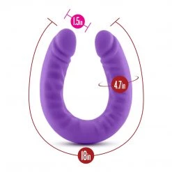 Blush Novelties Dildos Ruse 18 Inch Silicone Double Dildo