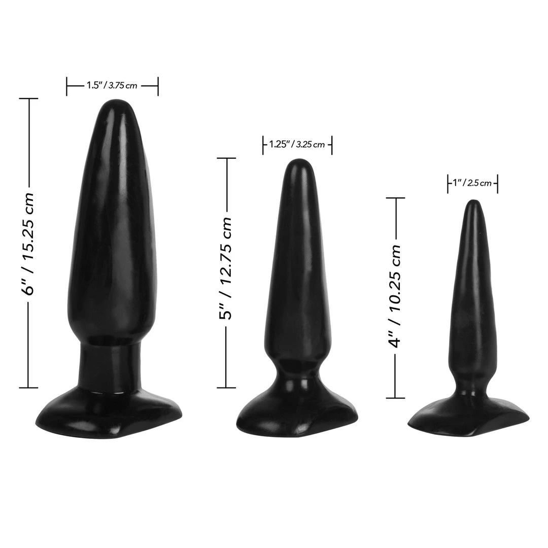 California Exotic Novelties Anal Sex Toys Colt Anal Trainer Kit 6 California Exotic Novelties Anal Sex Toys Colt Anal Trainer Kit