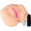 Electric Eel INC Sasha Grey Vibrating Spread Eagle Pussy & Ass Masturbator Male Masturbators