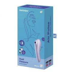 Eis INCsatisfyer Clitoral Stimulators Satisfyer Dual Pleasure Air Pulse Vibe