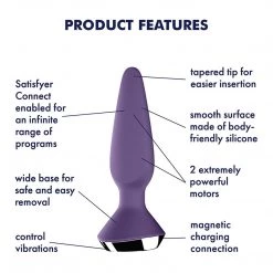 Eis INCsatisfyer Satisfyer Plug-ilicious 1 Anal Vibe Anal Sex Toys 30 Eis INCsatisfyer Satisfyer Plug-ilicious 1 Anal Vibe Anal Sex Toys