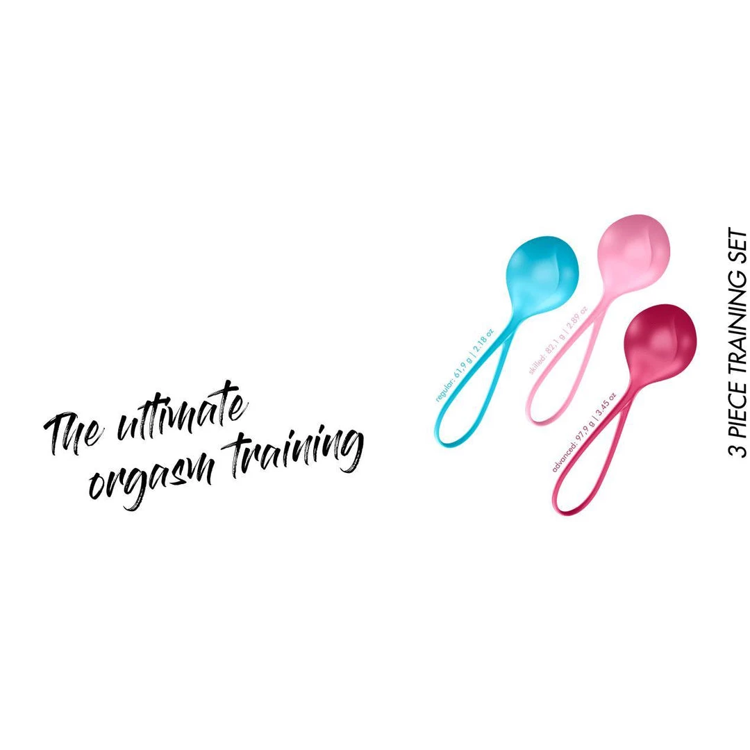 Eis Gmbh/satisfyer Satisfyer Single Kegel Balls - Set Of 3 Sex Toys For Women 12 Eis Gmbh/satisfyer Satisfyer Single Kegel Balls - Set Of 3 Sex Toys For Women