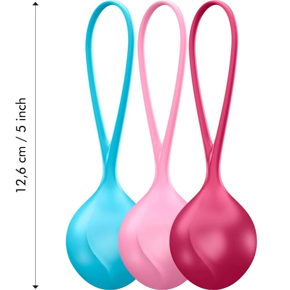 Eis Gmbh/satisfyer Satisfyer Single Kegel Balls - Set Of 3 Sex Toys For Women 11 Eis Gmbh/satisfyer Satisfyer Single Kegel Balls - Set Of 3 Sex Toys For Women