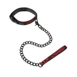 California Exotic Novelties Bondage Scandal Collar With Leash