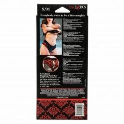 California Exotic Novelties Dildos Scandal Crotchless Pegging Panty Set