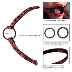 California Exotic Novelties Scandal Wide Open Mouth Gag