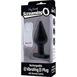 Bushman Products Screaming O My Secret Rechargeable Vibrating Plug XL
