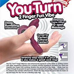 Bushman Products Screaming O Two Finger Vibrator Finger Vibrators