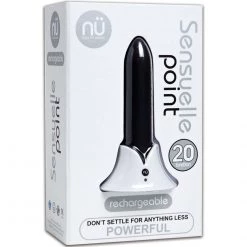Novel Creations Usa INC Sensuelle Point Bullet Vibrator - Rechargeable Rechargeable Vibrators