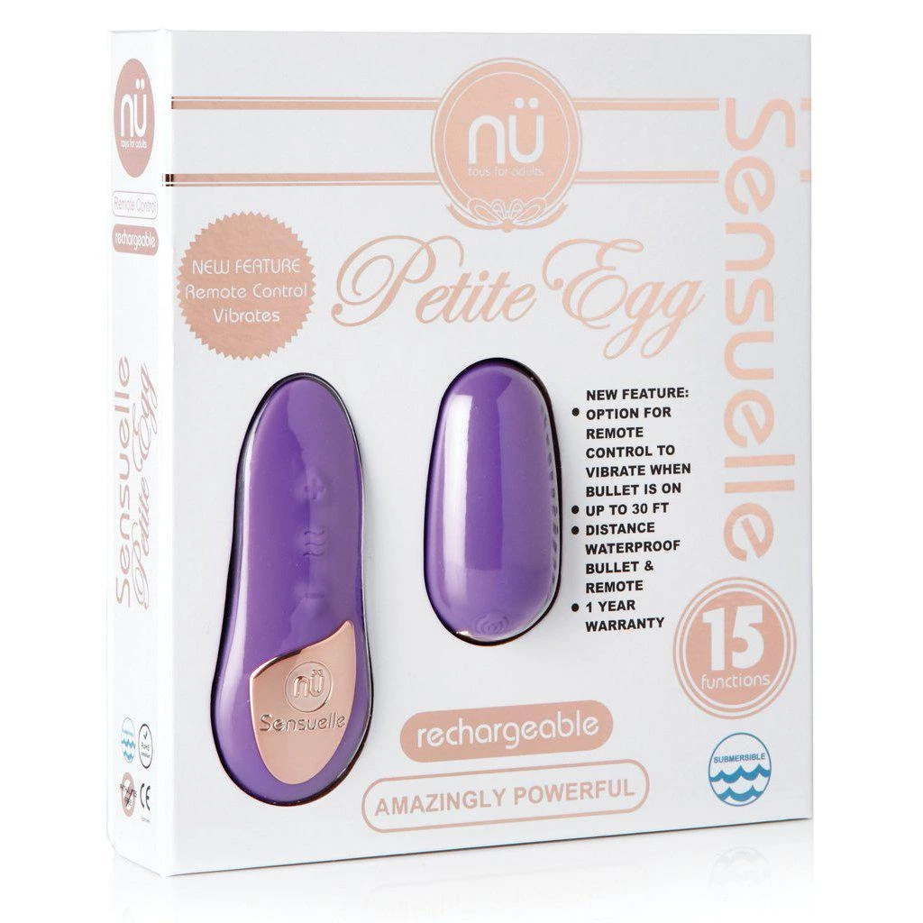 Novel Creations Usa INC Sensuelle Remote Petite Egg Vibe Bullet & Egg Vibrators 6 Novel Creations Usa INC Sensuelle Remote Petite Egg Vibe Bullet & Egg Vibrators