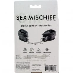 Sportsheets International Sex & Mischief Beginner's Handcuffs Bondage