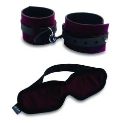 Sportsheets International Bondage Sex & Mischief Enchanted Cuffs And Blindfold Kit