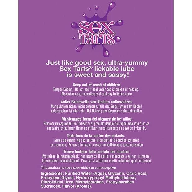 Topco Sex Tarts Tangy Lube 12 Topco Sex Tarts Tangy Lube
