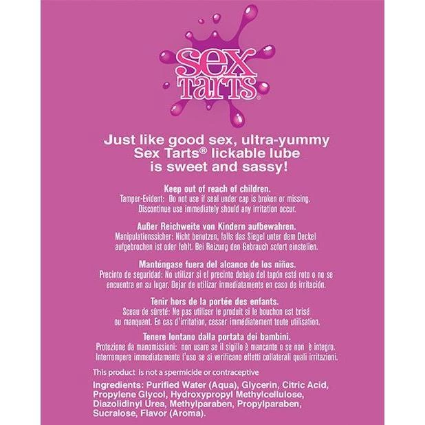 Topco Sex Tarts Tangy Lube 20 Topco Sex Tarts Tangy Lube