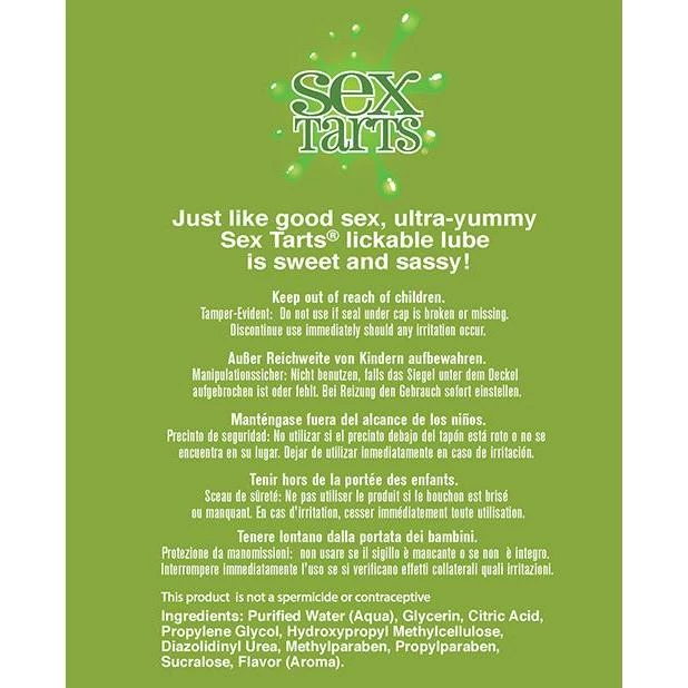 Topco Sex Tarts Tangy Lube 6 Topco Sex Tarts Tangy Lube