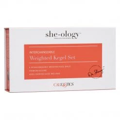 California Exotic Novelties She-Ology 6 Piece Kegel Set Ben Wa Balls 26 California Exotic Novelties She-Ology 6 Piece Kegel Set Ben Wa Balls