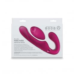 Ns Novelties INC Shishi Midnight Rider Rechargeable Strapless Strap On Dildos