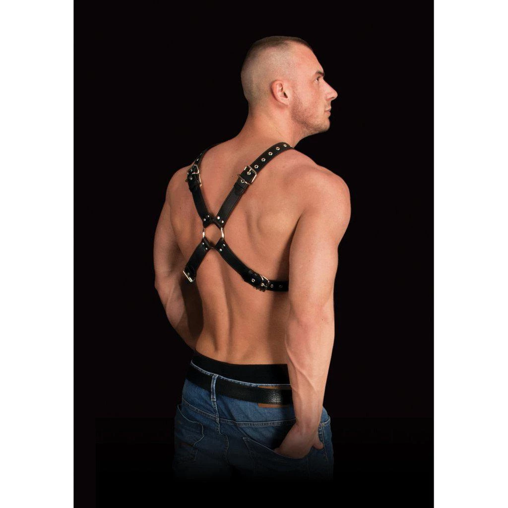 Shots America LLC Bondage Shots Ouch Adonis High Halter 6 Shots America LLC Bondage Shots Ouch Adonis High Halter