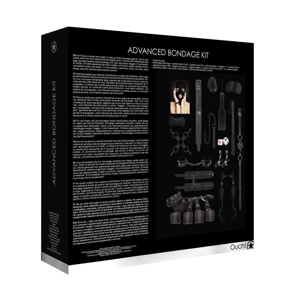 Shots America LLC Shots Ouch Advanced Bondage Kit 6 Shots America LLC Shots Ouch Advanced Bondage Kit