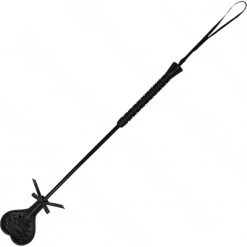 Shots America LLC Bondage Shots Ouch Large Heart Crop With Black Lace