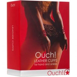 Shots America LLC Shots Ouch Leather Cuffs Bondage