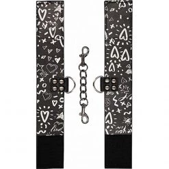 Shots America LLC Shots Ouch Printed Hand Cuffs Love Street Art Fashion 8 Shots America LLC Shots Ouch Printed Hand Cuffs Love Street Art Fashion