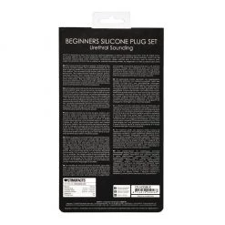 Shots America LLC Bondage Shots Ouch Urethral Sounding Beginners Silicone Plug Set