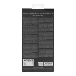 Shots America LLC Shots Ouch Urethral Sounding Silicone Vibrating Bullet Plug