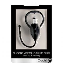 Shots America LLC Shots Ouch Urethral Sounding Silicone Vibrating Plug