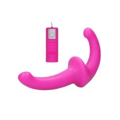 Shots America LLC Shots Ouch Vibrating Silicone Strapless Strap-on
