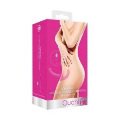 Shots America LLC Shots Ouch Vibrating Silicone Strapless Strap-on