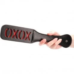 Shots America LLC Bondage Shots Ouch XOXO Faux Leather Paddle