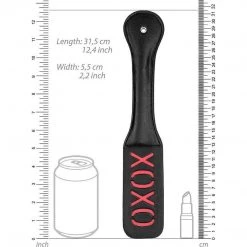 Shots America LLC Bondage Shots Ouch XOXO Faux Leather Paddle