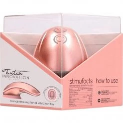 Shots America LLC Shots Twitch Innovation Hands Free Suction & Vibration Toy Vibrators