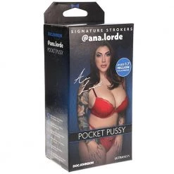 Doc Johnson Signature Strokers Ana.Lorde Ultraskyn Pocket Pussy