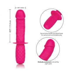 California Exotic Novelties Silicone Grip G-Spot Thruster Dildo