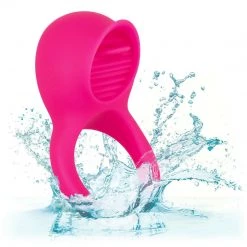 California Exotic Novelties Tongue Vibrators Silicone Rechargeable Teasing Tongue Enhancer