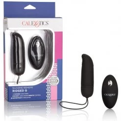 California Exotic Novelties Silicone Remote Ridged G Vibe Bullet & Egg Vibrators