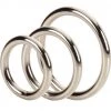 California Exotic Novelties Silver Rings Metal Cock Ring Set