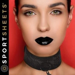 Sportsheets International Sincerely Locking Lace Leash And Collar