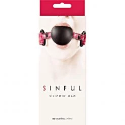 Ns Novelties INC Bondage Sinful Soft Silicone Ball Gag