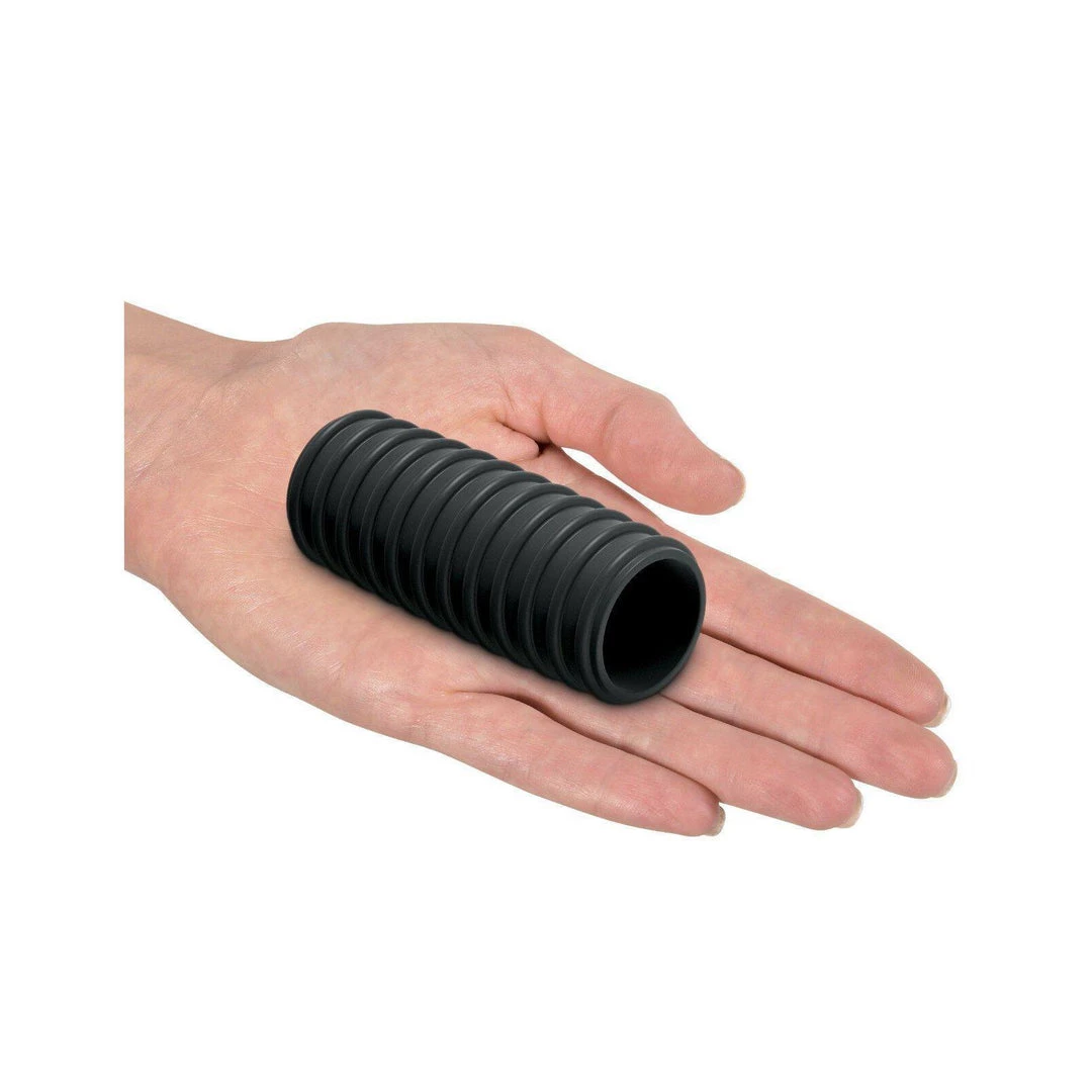 Sir Richards Control Ribbed Black Penis Sleeve Wellness 5 Sir Richards Control Ribbed Black Penis Sleeve Wellness