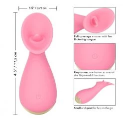 California Exotic Novelties Slay #TickleMe Silicone Clitoral Vibe Clitoral Stimulators