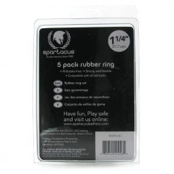 Cock Rings Spartacus 1.25 Inch Rubber Cock Ring Set