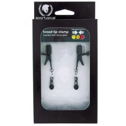 Spartacus Adjustable Broad Tip Beaded Clamps Bondage