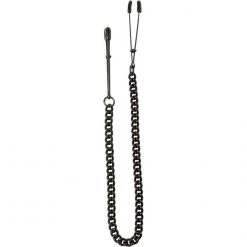 Bondage Spartacus Adjustable Chain Tweezer Nipple Clamps