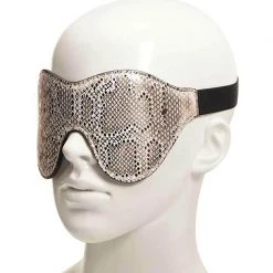 Spartacus Blindfold With Leather